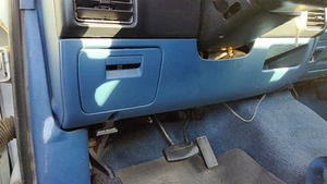 1992-1996 Ford F150 Lower Dash Under Column Knee Bolster Trim Panel Oem Blue - Picture 1 of 2