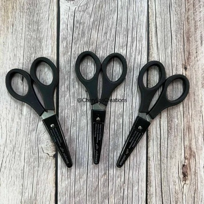 PAPER SNIPS Stampin Up Scissors 3 PAIR USED Retired Item #103579 - image 1 of 3