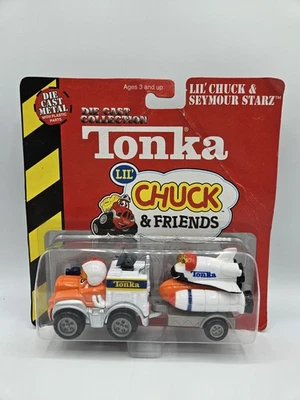2002 Tonka Maisto Lil Chuck and Friends Hasbro Motorcycle Hauler 15251 China New - Image 1 of 4