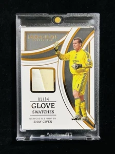 2020 Panini Immaculate Shay Given Match Worn Glove Card #/84 - Picture 1 of 2