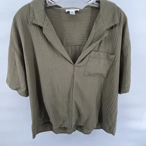 Damen Calvin Klein lockeres Top Bluse Large - Bild 1 von 7