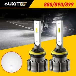 AUXITO LED Driving Lamp 880 890 885 6500K Super White Fog Light Bulbs Noiseless - Picture 1 of 12