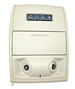 11-14 Caravan Town & Country consola aérea domo mapa luz Dodge Plymouth bronceado - Imagen 1 de 4