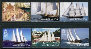 Bermuda 938-43 SG993-98 MNH 2007 Sloops Set of 6 CV$10 - Bild 1 von 1