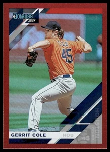 2019 Donruss #162 Gerrit Cole Holo Orange Houston Astros - Picture 1 of 2
