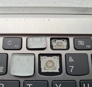 Teclado para computadora portátil Lenovo Yoga 530-14 Reino Unido una sola tecla GRIS TIPO 3 - Imagen 1 de 3