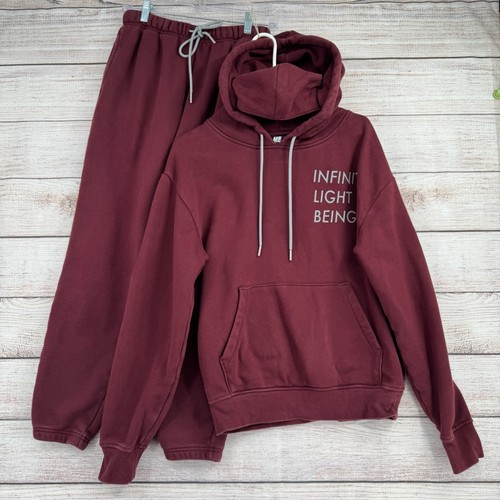 VETEMENTS Melody Ehsani Felpa con Cappuccio Set Donna Piccola Luce Infinita Essere Pullover S