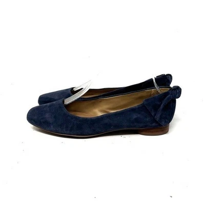 NEW Bernardo Navy Blue Suede Flats Women's Size 6 - Image 1 of 4