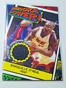 Shaquille Shaq O'Neal 2005-06 Topps Bazooka Power! Game Worn Jersey Relic BP-SO - Picture 1 of 3