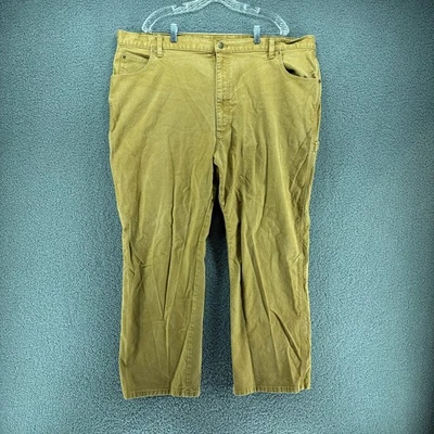 Dickies Carpenter Jeans Mens 44x32 Relaxed Fit Straight Leg Brown Duck Denim - Image 1 of 4