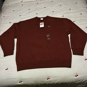 Nike Nikelab Solo Swoosh Herren Fleece Heavyweight Sweatshirt DX1361-231 Herren L - Bild 1 von 7