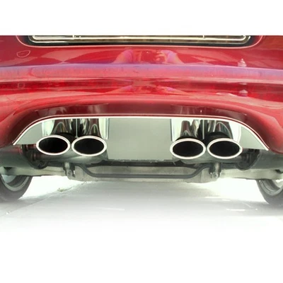 Panel de llenado de escape de acero inoxidable pulido para Chevy Corvette 97-04 se adapta a escape OE Foto 1 de 3