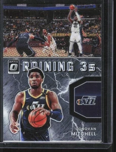 2021-22 Donruss Optic Ranning 3s Donovan Mitchell Utah Jazz #8 - Picture 1 of 2