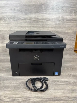 Dell C1760nw C1765nfw All-In-One Color Laser Printer Tested Only 22575 Pages - Image 1 of 4
