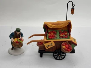 Dept. 56 - Heritage Village Collection - Fruit Monger & Cart - #5813-0 - Picture 1 of 3