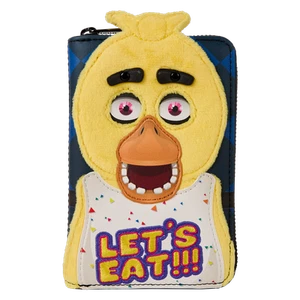 Five Nights at Freddy's Chica Plush Cosplay Zip Around Wallet Loungefly - Picture 1 of 1