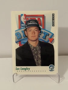 NBA Draft 1991-92 Skybox Basketball Rookie RC Aussie Timberwolves Luc Longley - Picture 1 of 2