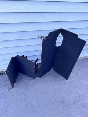 ♨️09-18 DODGE RAM 1500 2500 Rear Cargo Floor Folding Cover Panels Set of 2 Crew - Image 1 of 4