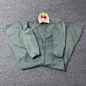 Vintage 90s Walls Blizzard Pruf Overall Jacke - Herren Gr. M Salbeigrün - Bild 1 von 6