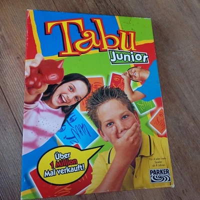 Hasbro Tabu Junior Como Nuevo Juego de Mesa - Imagen 1 de 4