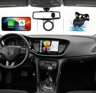 Radio de coche Carplay para Dodge Dart 2012-2016 kit de tablero de actualización estéreo GPS navegación 64 GB Foto 1 de 4