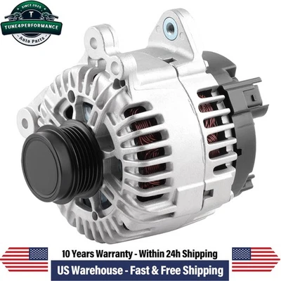 Alternator 11254 for Volkswagen Jetta 2.5L 2005 2006 2007 2008 2009 2010 2011 ` Foto 1 de 4