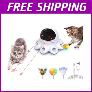 Cat Laser Toy, 2-in-1 Interactive Automatic Motion - Picture 1 of 9