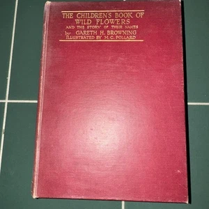 The Children's Book of Wild-Flowers Gareth H. Browning 1929 1st & 2nd series - Bild 1 von 16