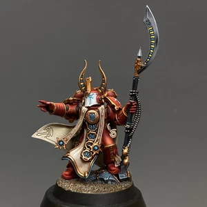 Warhammer Ahzek Ahriman Imperium Armies Thousand Sons Chaos Sorcerer Pro Painted - Picture 1 of 5