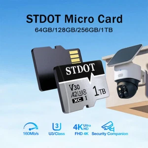 Micro SD Card Memory 32GB 64GB 128GB 256GB 512GB Lot Extreme Ultra US - Picture 1 of 25