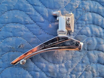 Vintage Suntour FD-SB00 Superbe Pro Front Derailleur Braze-On Double NOS - Image 1 of 2