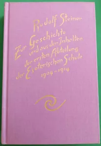 Zur Geschichte und aus den Inhalten der ersten Abteilung der Esoterischen Schule - Foto 1 di 5