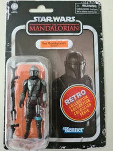 STAR WARS : Retro Collection Action Figure "The Mandalorian" (Beskar Version) - Picture 1 of 2