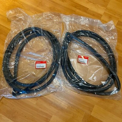 96-00 Genuino Honda Civic EK 4D DX LX sedán puerta delantera resistente a la intemperie sello de goma Foto 1 de 4