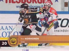 2005-06 Finnish Cardset #219 Ville Korhonen