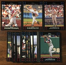 2007 Topps Atlanta Braves Team Set