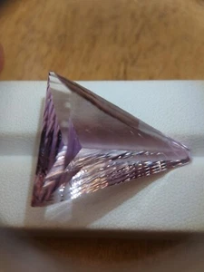 Huge ametrine gemstone - faceted natural Trystine quartz 38.25 CTS - Picture 1 of 19