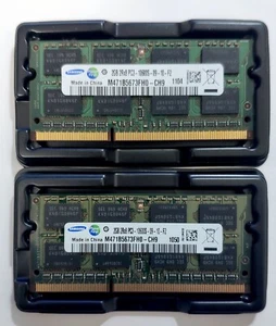 4GB-2x2GB 2Rx8 PC3-10600-09-10-F2 M471B5673FH0-CH9-per iMac - Foto 1 di 1