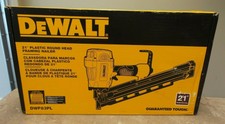 DeWalt DWF83PL - 21 Degree Plastic Round Head Framing Nailer - NEW, Sealed! R216