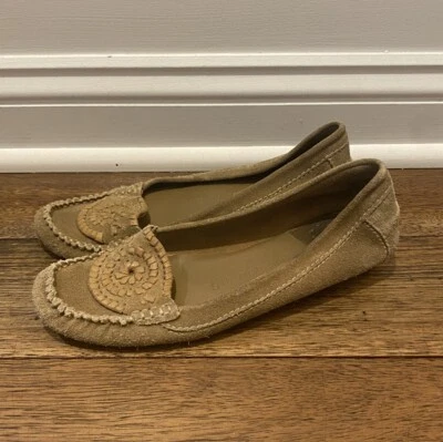 Zapatos Mocasín Jack Rogers Marrón Gamuza Talla 7M Foto 1 de 4