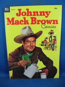 FOUR COLOR 455 F VF JOHNNY MACK BROWN PHOTO CVR 1953 - Picture 1 of 2