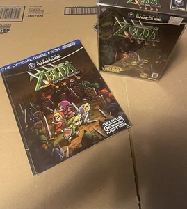Legend of Zelda Four Swords Adventures CIB GameCube Big Box Complete with Guide - Picture 1 of 11