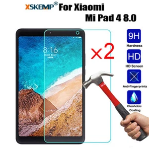 2PCS Xiaomi Mi Pad 4 Pad 3 Pad 2 8.0 Screen Protector Tempered Glass Cover New - Picture 1 of 16