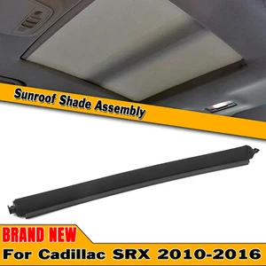 Sonnendach Sonnenschutz Vorhang Montage Schwarz Für 2010–2016 2015 Cadillac SRX - Picture 1 of 12
