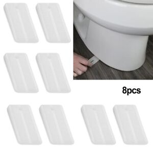 8XWhite Toilette Cale Nivellement Polyvalent Design Meuble Armoire en Plastique