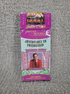 New Limited ED Mr.Rogers Neighborhood Adventures In Friendship VHS W/Trolley-NEW - Bild 1 von 2