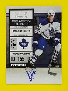 2010-11 Panini Contenders Rookie Ticket Autograph #164 Korbinian Holzer - Picture 1 of 3