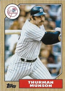 THURMAN MUNSON - 2022 Topps Archives Baseball Card #245 - New York Yankees