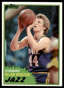 1981-82 Topps NM-MT Allan Bristow Utah Jazz #W102 - Picture 1 of 2