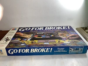 mb games go for broke Board Game 1986 - Picture 1 of 5